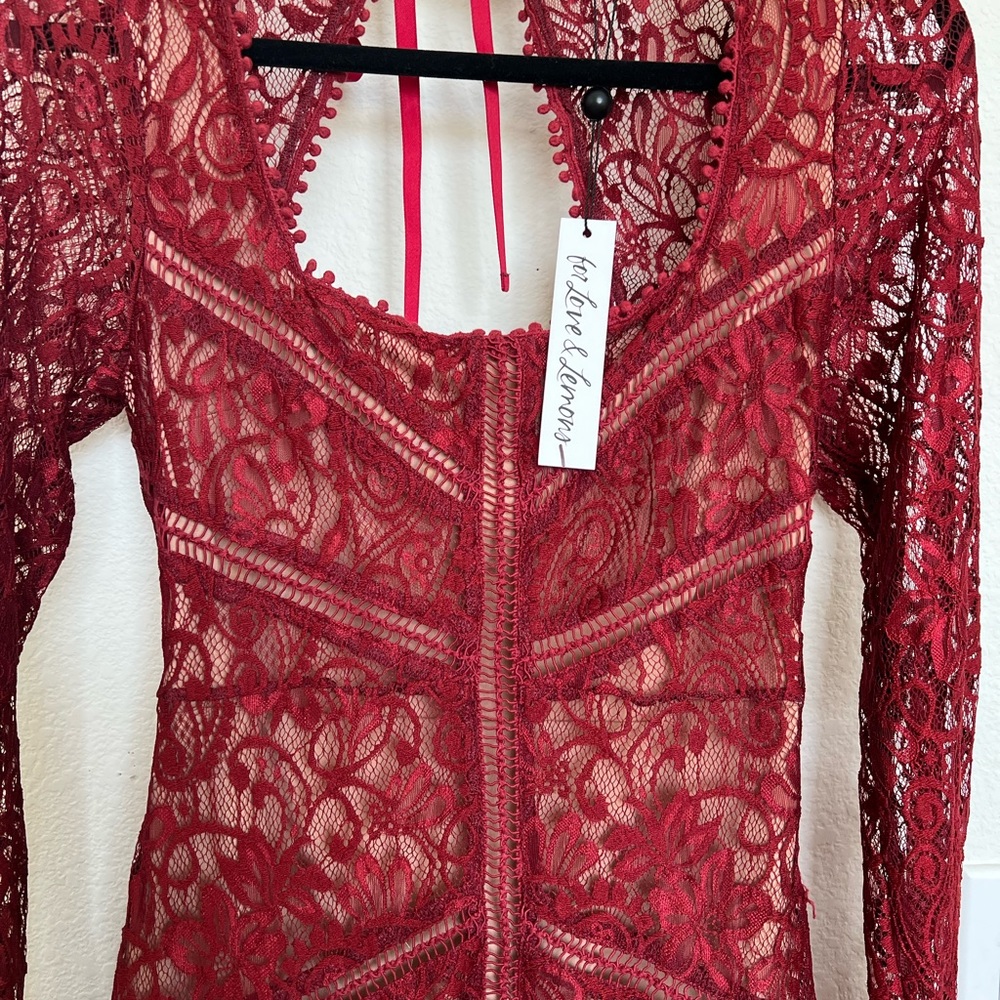 For Love and Lemons Emerie dress